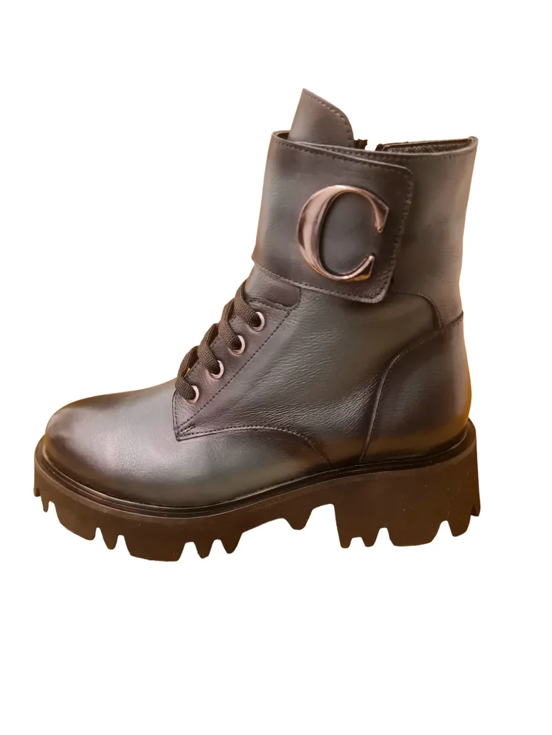 Čizmice crne - C kopča