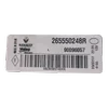 Renault Megane  IV   15-     lampa zadnja  lijeva  unutarnja   265550248R