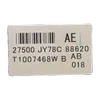 Renault Koleos I 06-15  komanda ventilacije      27500JY78C   T1007468W