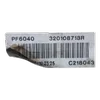 Renault  Trafic  III  1.6 DCI 14-    mjenjač / getriba 6 brzina   PF6040   320108718R   053224   REPARIRANA