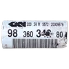 Peugeot 208 P21E  1.2 VTI  19-     poluosovina prednja desna    9836034280