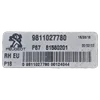 Peugeot 5008 P87   17-    lampa zadnja desna unutarnja    9811027780
