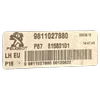 Peugeot 5008 P87   17-    lampa zadnja lijeva unutarnja    9811027880