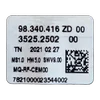 Peugeot Partner IV   18-    komanda ventilacije    98340416ZD