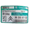 Peugeot 206 CC 2.0 16V  00-08   kompresor klime    9635587780
