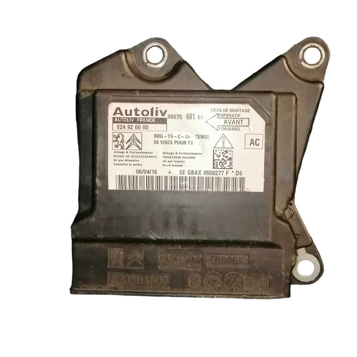 Peugeot 308 T9 centrala airbaga   9807568180