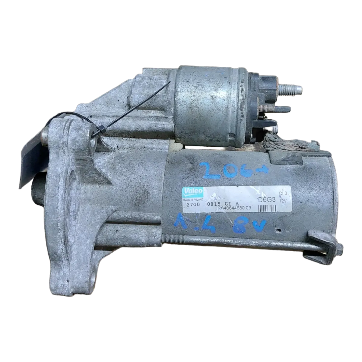 Peugeot 206 +  1.4i 09-13 starter/alnaser