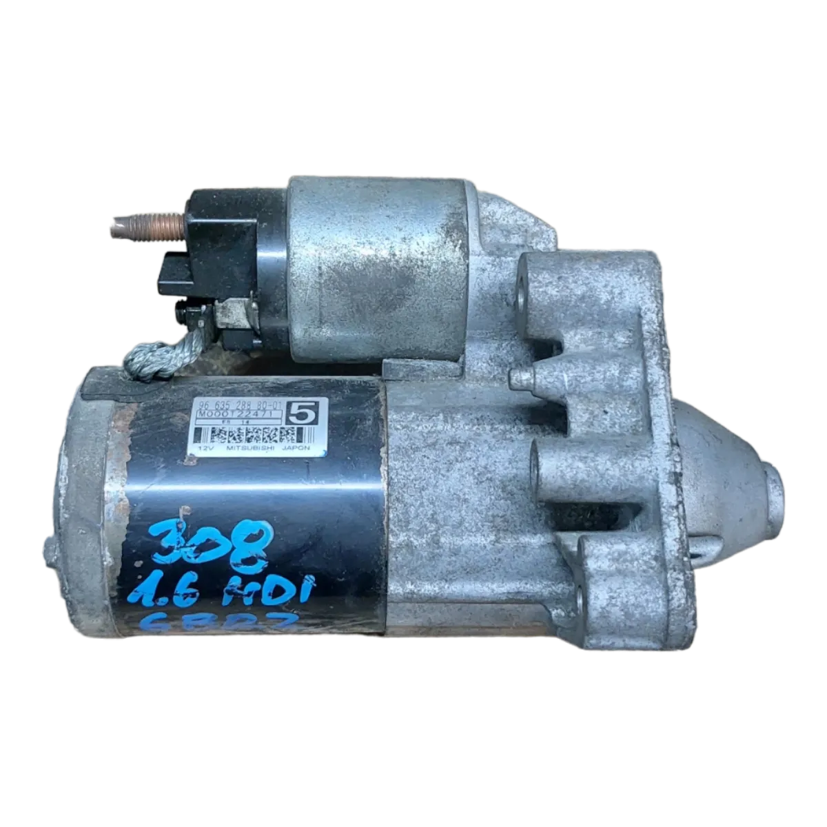 Peugeot 308 1.6 HDI  07-13 starter/alnaser
