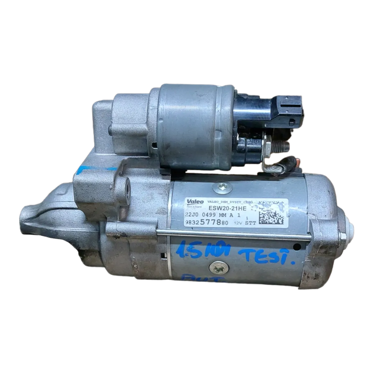 Citroen  C3  B618  1.5 HDI 16-     starter/alnaser TEST