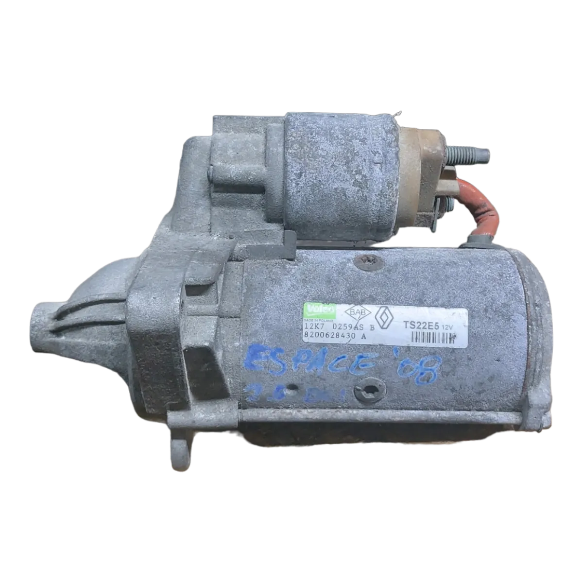 Renault Espace  IV  2.,0 DCI  02-15  starter/alnaser