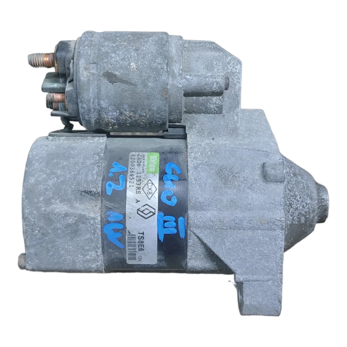 Renault Clio III 1.2 16V  05-14  starter/alnaser