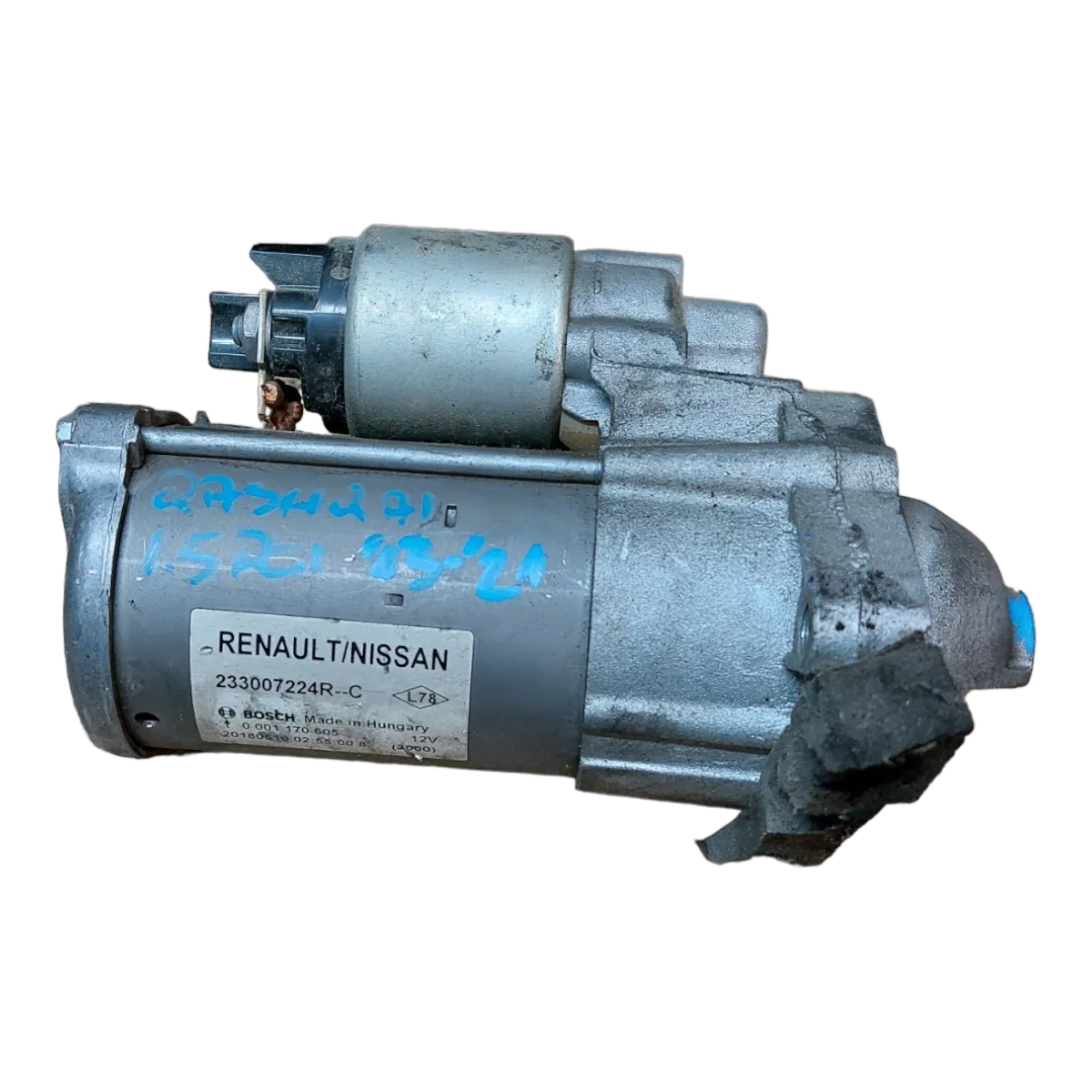 Nissan Qashqai 1.5 DCI  13 -21  starter/alnaser