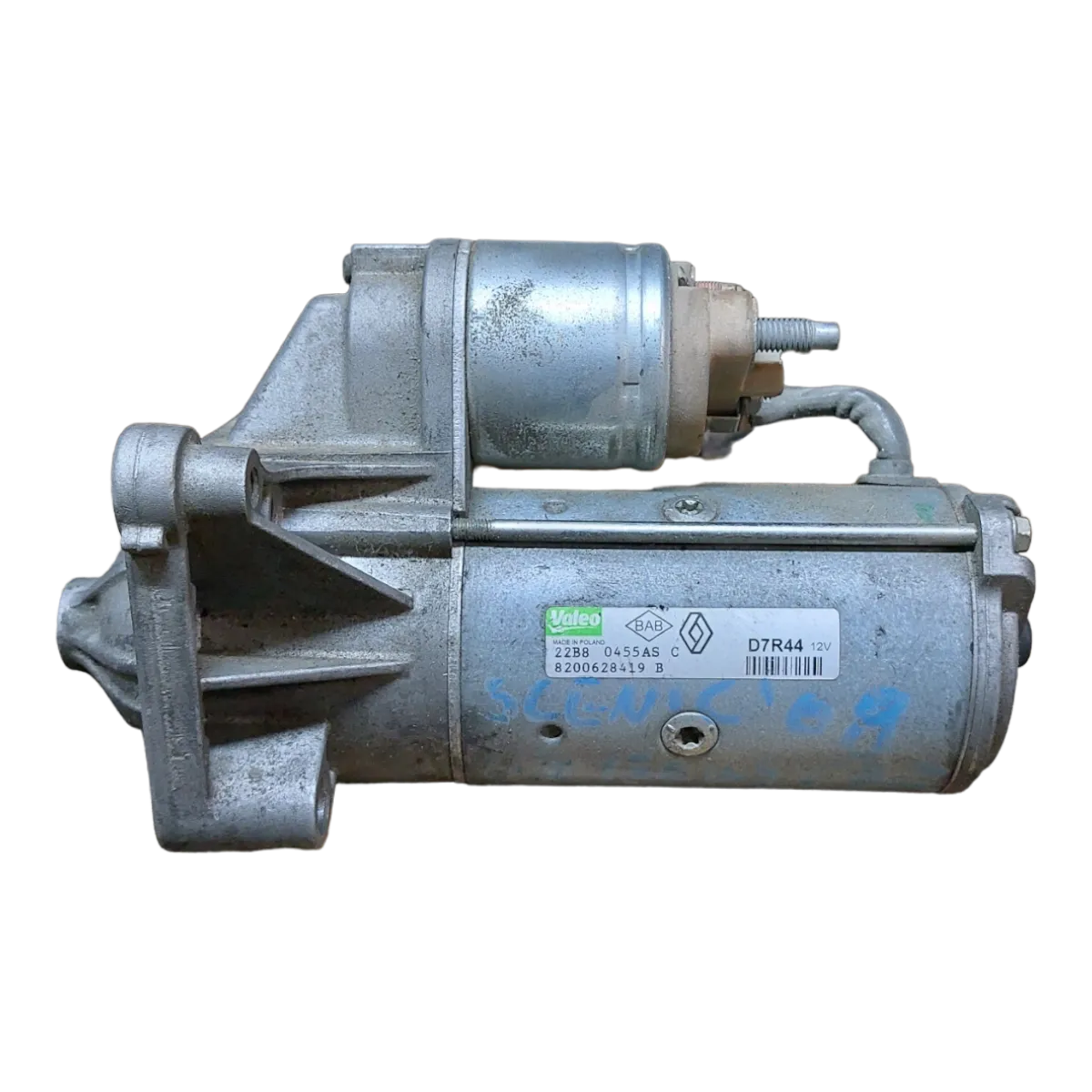 Renault Scenic II  1.9 DCI 03-09    starter/alnaser