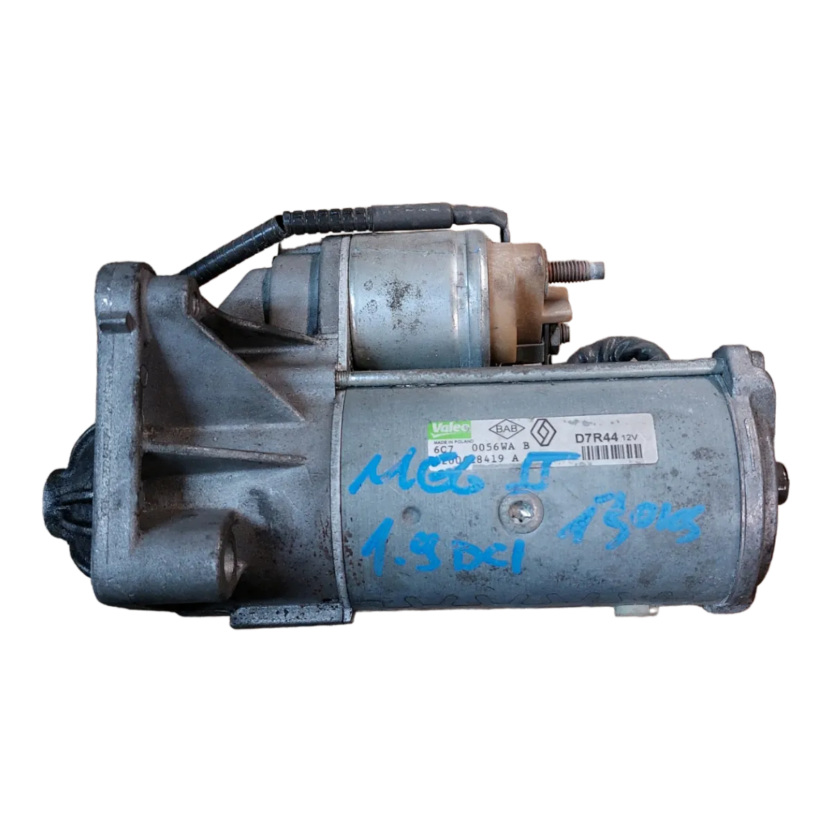 Renault Megane II 1.9 DCI 01-12  starter/alnaser