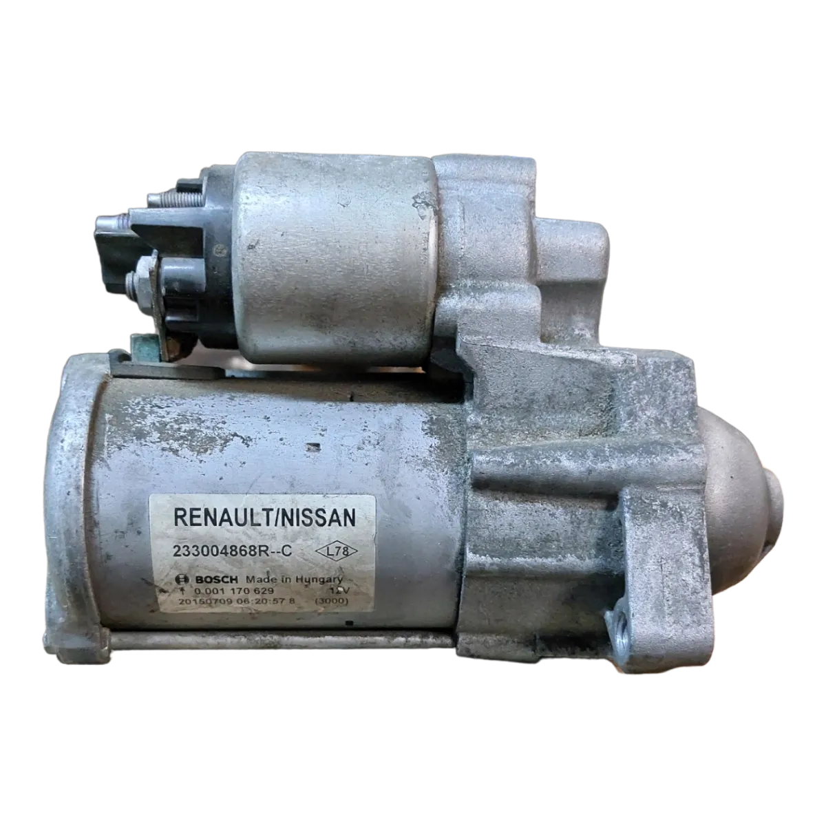 Renault Kadjar 1.5 DCI  15-22  starter/alnaser