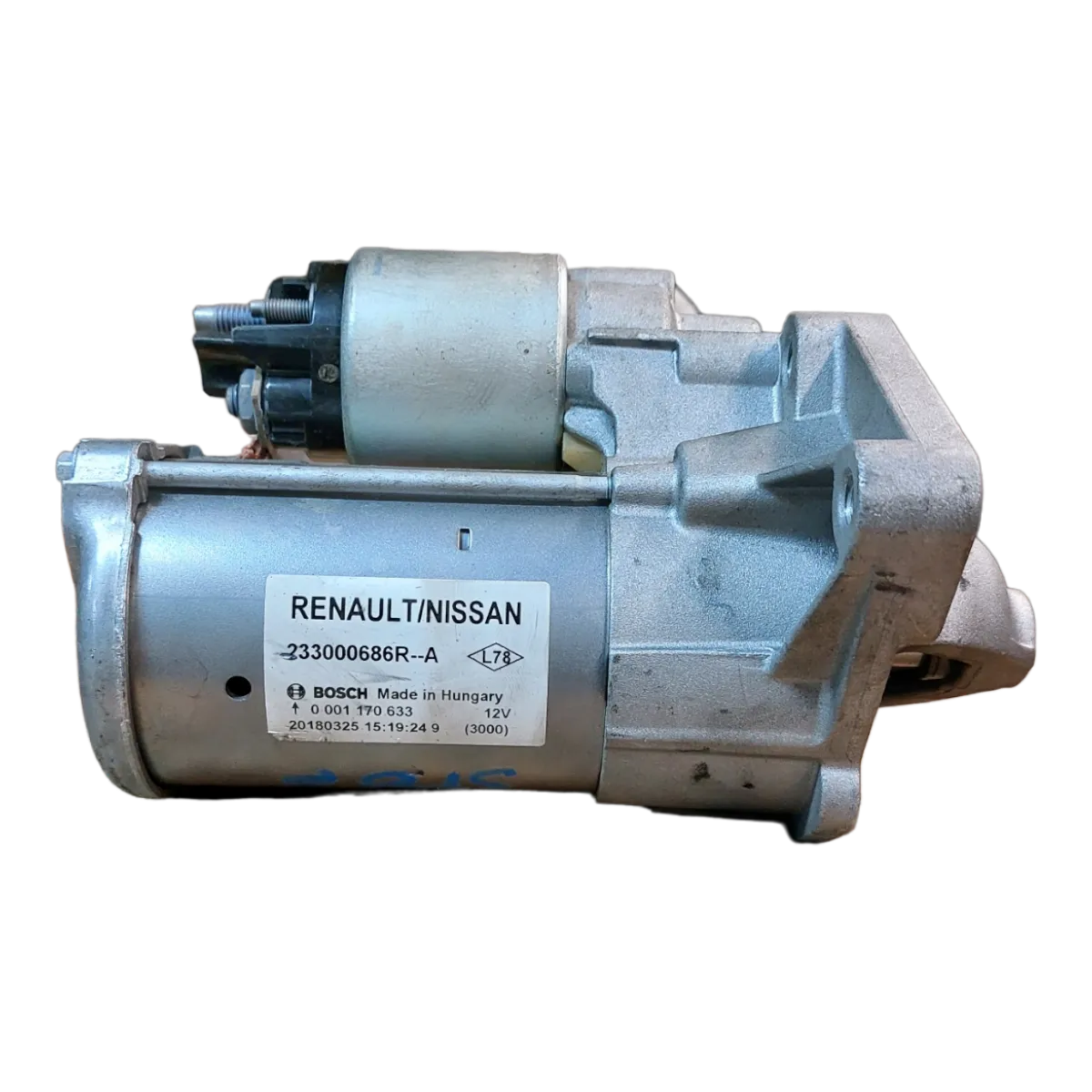 Renault Scenic IV   1.6 DCI 16-    starter/alnaser   START STOP          TEST