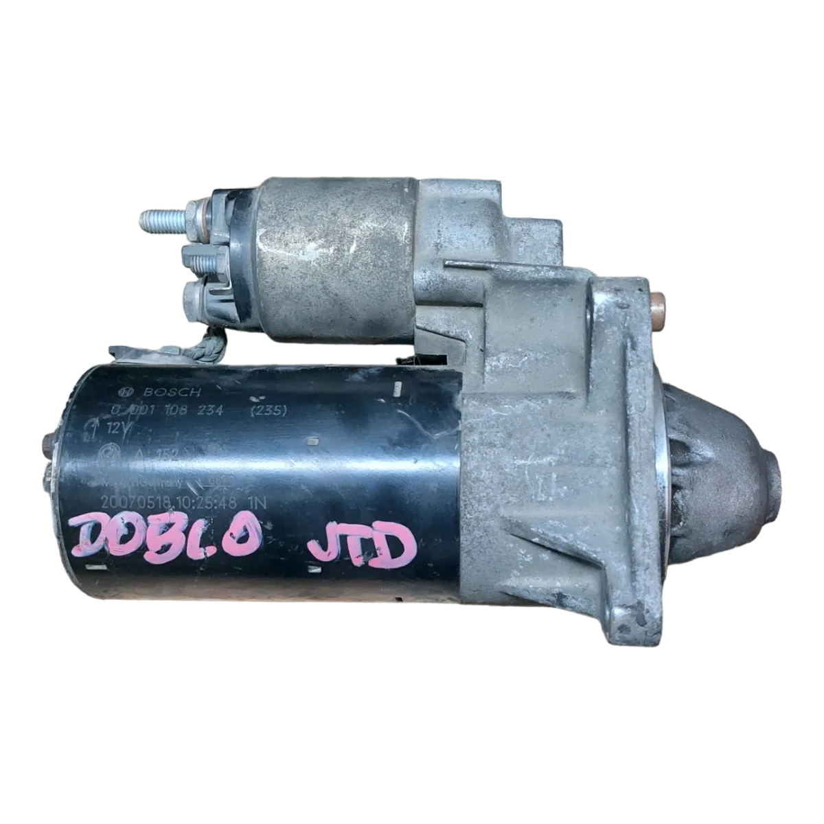 Fiat Doblo 1.9 JTD  00-10  starter/alnaser