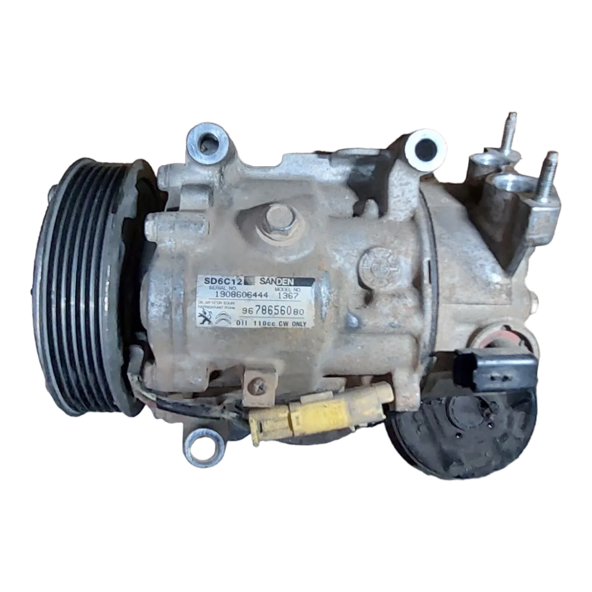 Peugeot Partner III 1.6 HDI  08-    kompresor klime   9678656080   SD6C12   1367