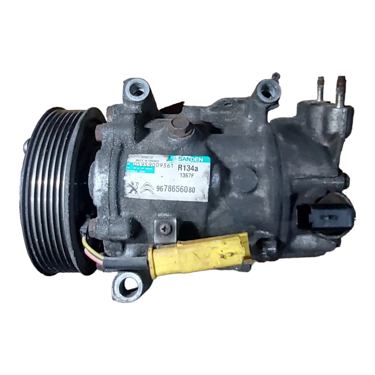 Citroen  C3 A51 1.6 HDI  09-16   kompresor klime  9678656080  SD6C12 1367F