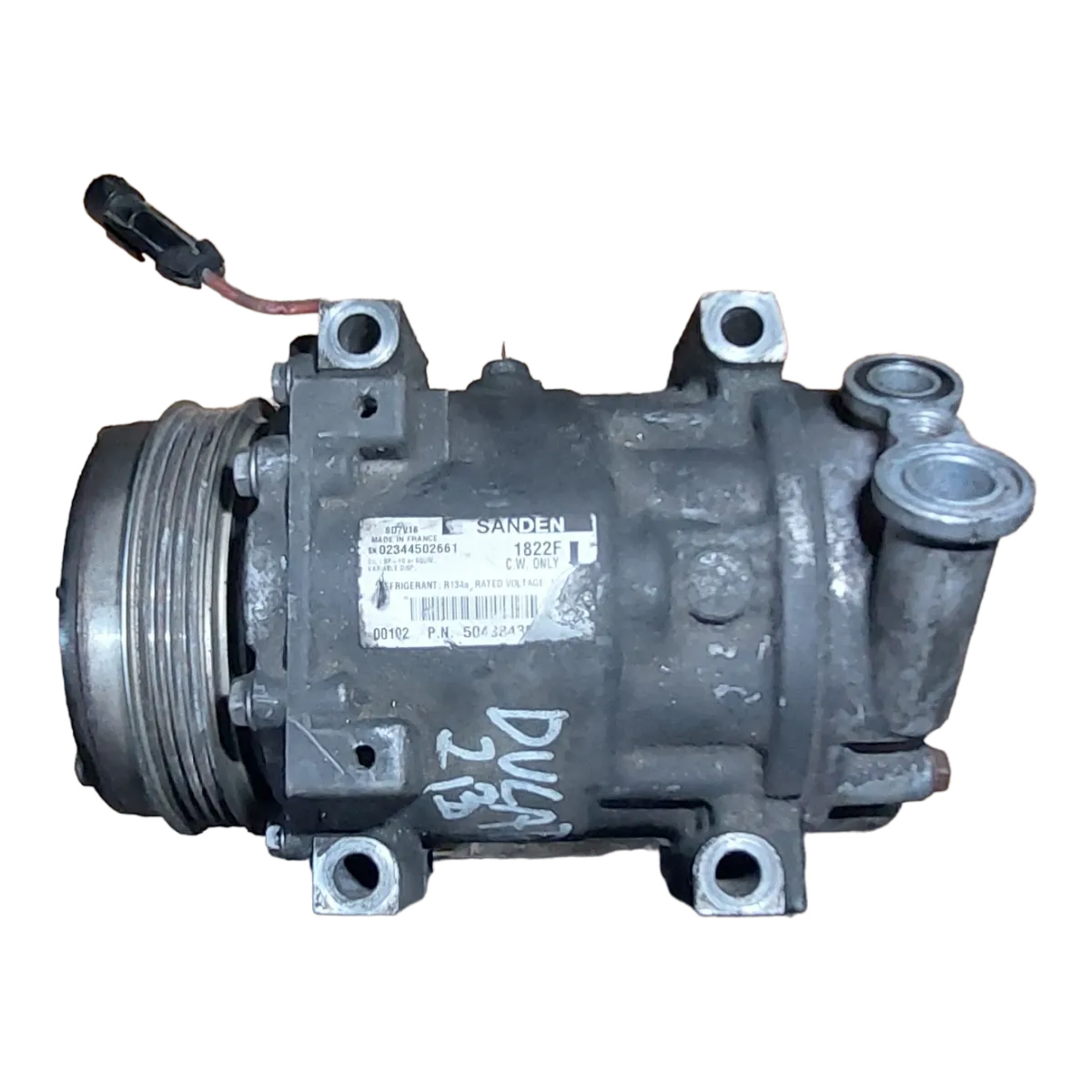 Fiat Ducato  2.3 M-jet  06-    kompresor klime   504384357 SD7V16