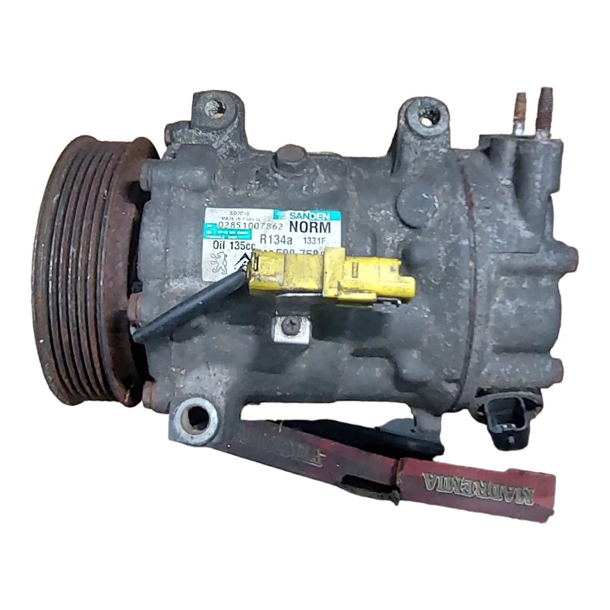 Citroen C4 Picasso 1.6 HDI 07-13  kompresor klime  9659875880  SD7C16