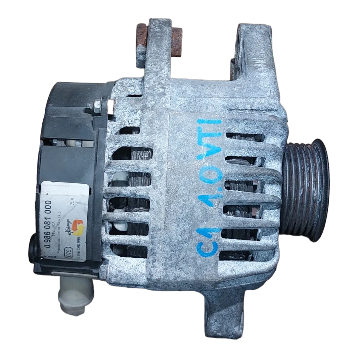Citroen C1  1.0 VTI  05-14   alternator  0986081000