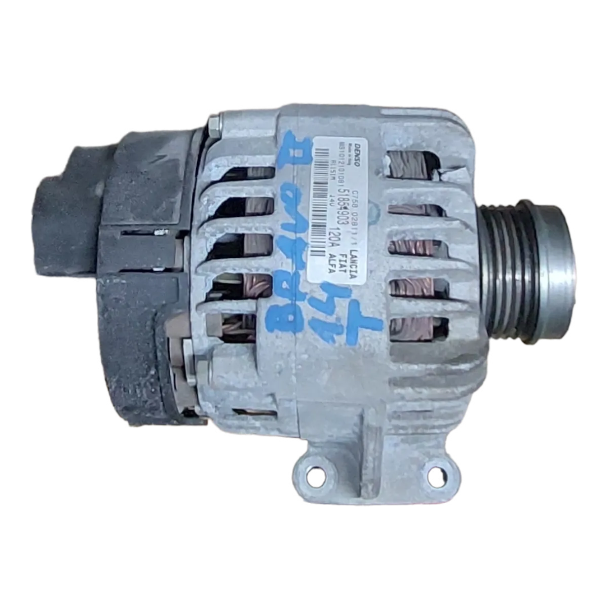 Fiat Bravo II 1.4 Turbo  07-14  alternator   51854903   MS1012101081