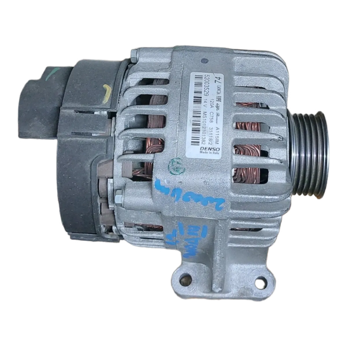 Fiat Panda III 1.2  12-    alternator    52003529    MS1012101382