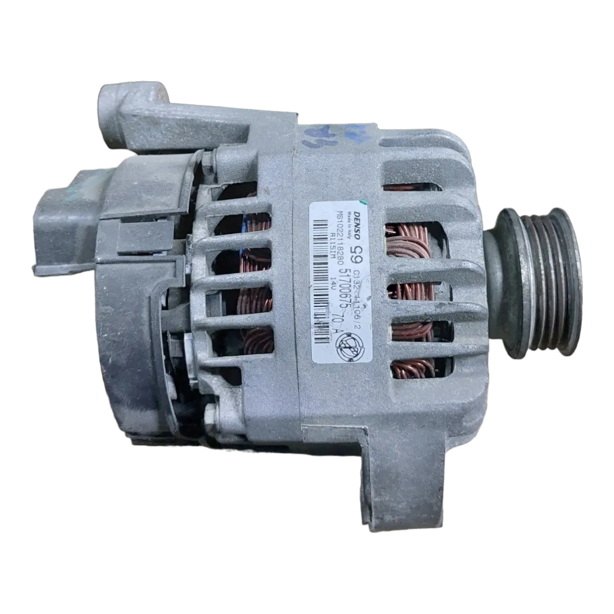 Fiat Punto Grande  1.4i  05-15   alternator  51700675   MS1022118280