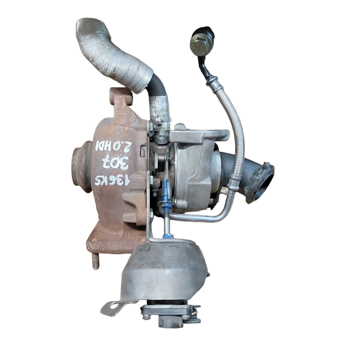 Peugeot 307 2.0  HDI  03-07 136KS  turbina  9654919580