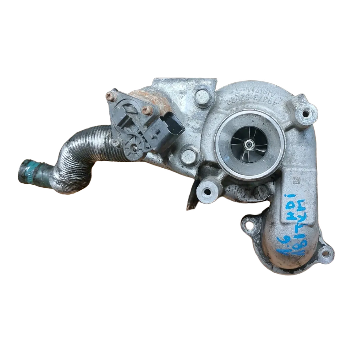 Citroen  C3  A51 1.6 HDI  09-15    turbina   9673283680   4937302003