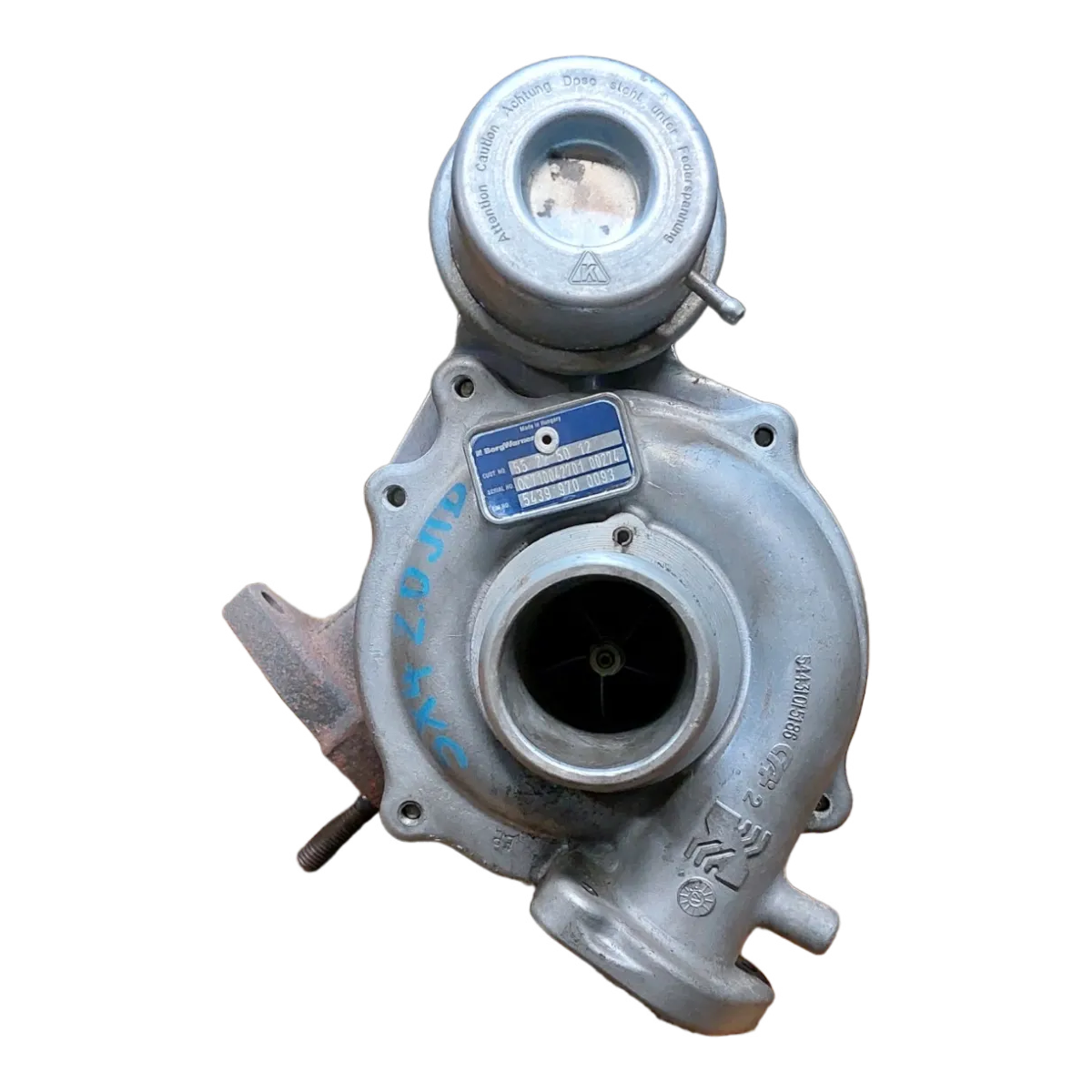 Suzuki SX4  2.0 D 06-13   turbina  54399700093   55225012