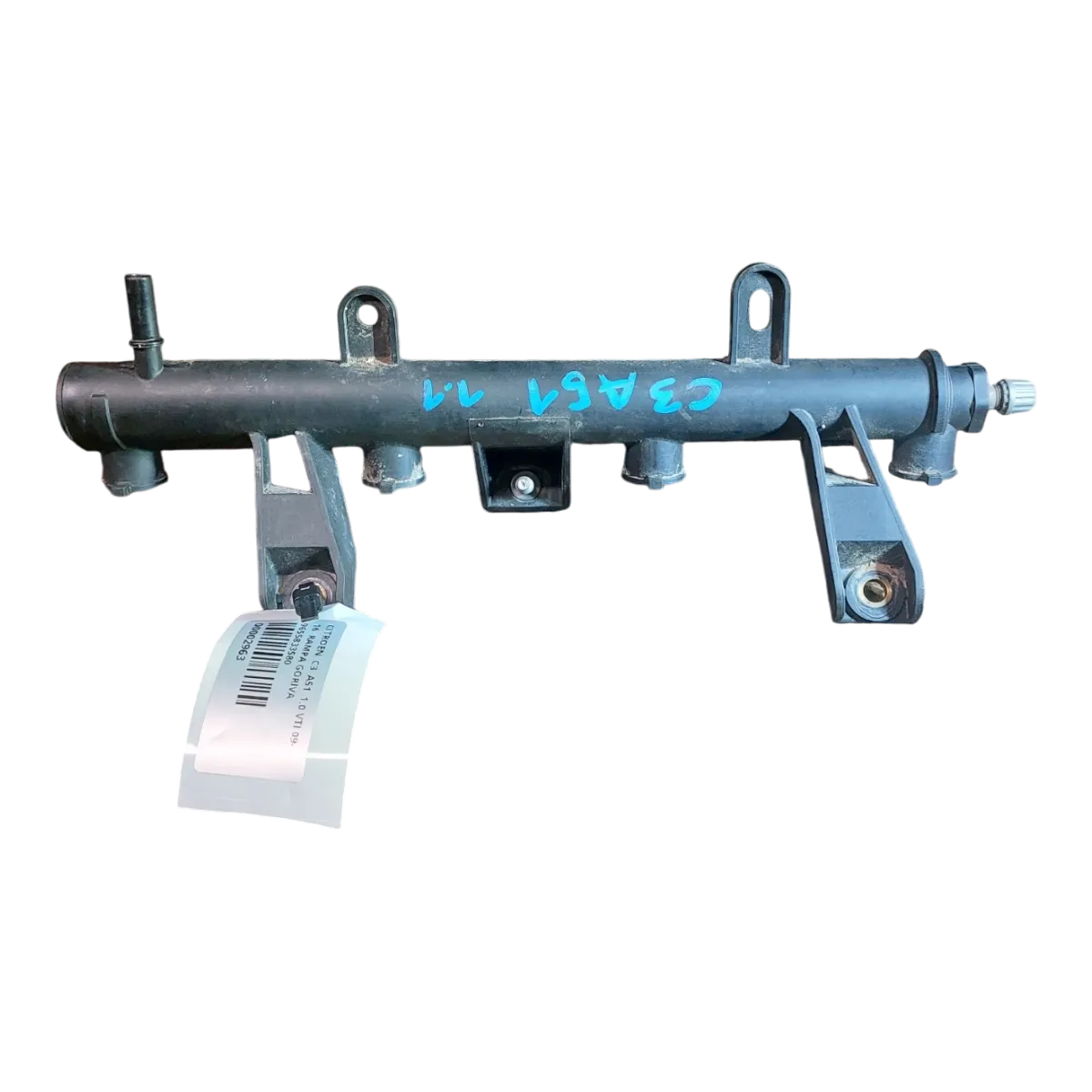 Citroen  C3  A51  1.0 VTI 09-16  rampa goriva  9655833580