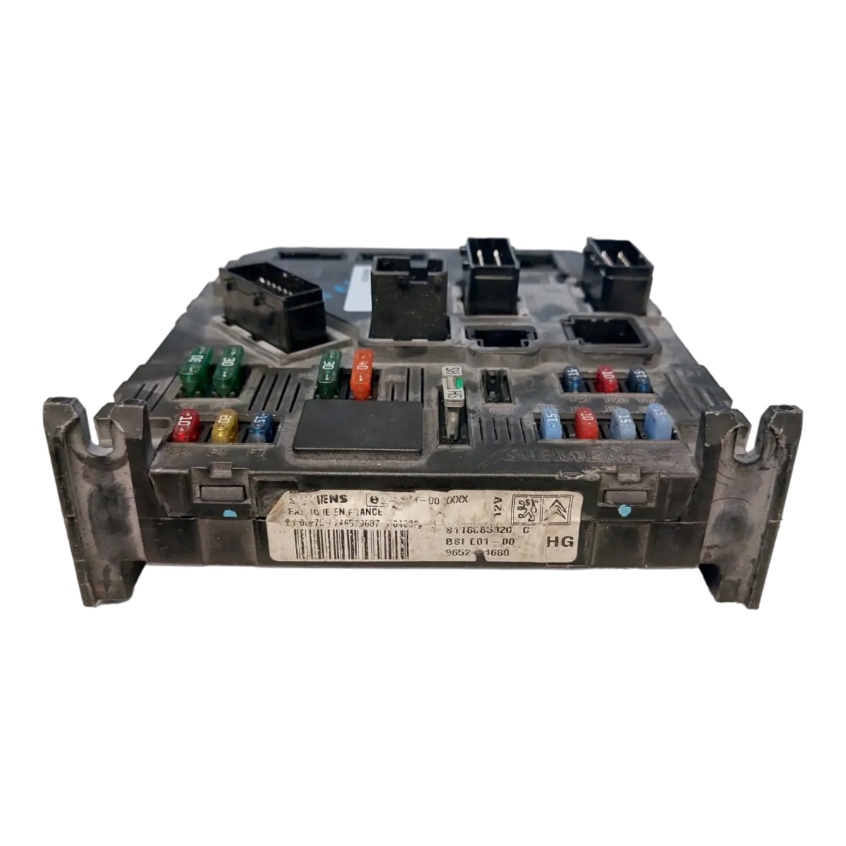 Peugeot  206 CC  2.0 16V  00-08  BSI kutija osigurača    E01-00 HG    9652474680  Siemens