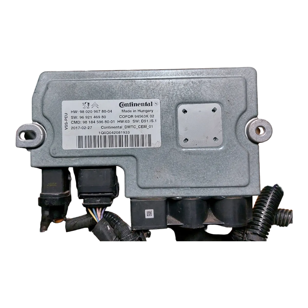 Peugeot 3008 P84 16-    računalo-centrala motora  START-STOP  9802096780  9692146980  9818459680