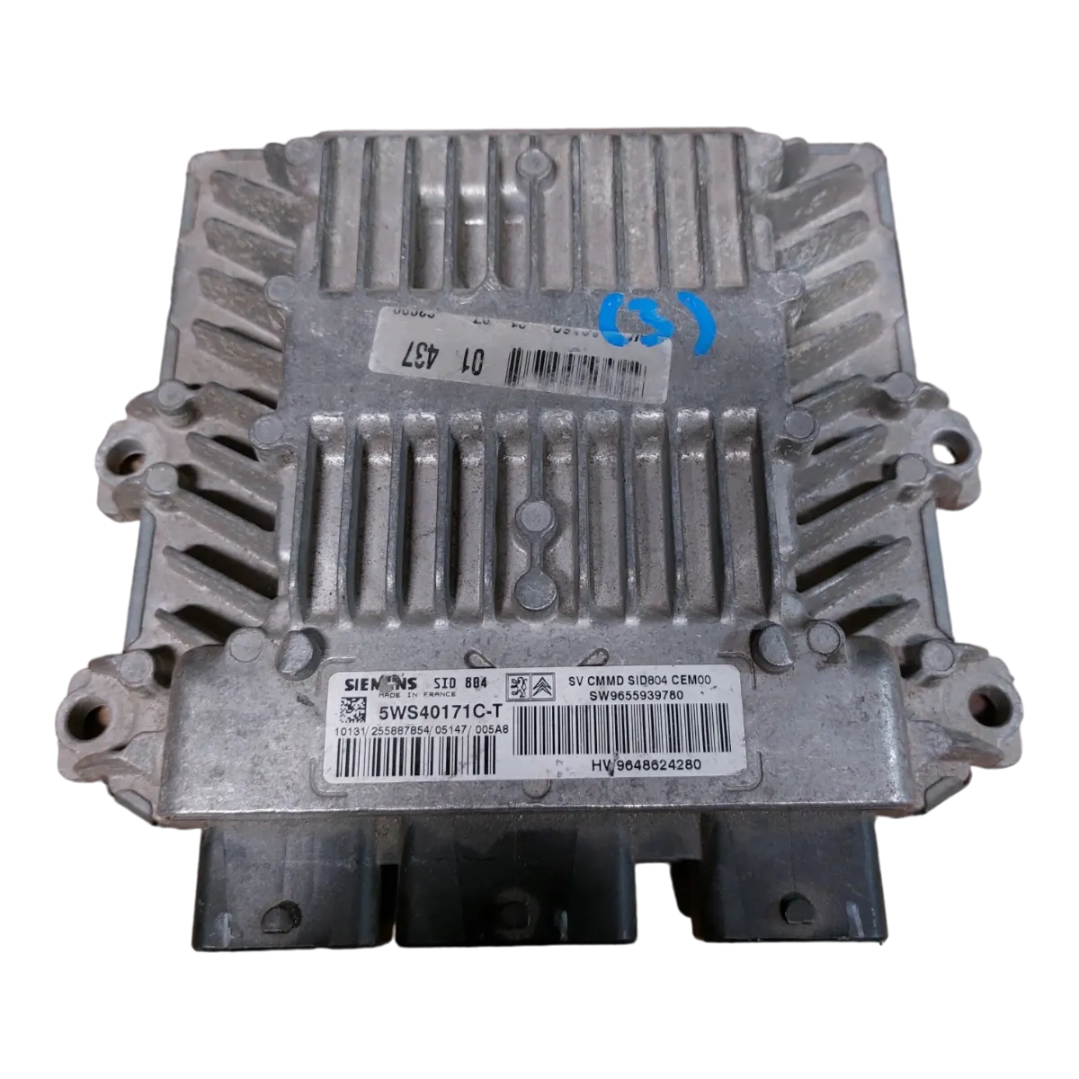 Peugeot 1007  1.4 HDI  04-09  računalo-centrala motora  5WS40171C-T 9655939780 9648624280
