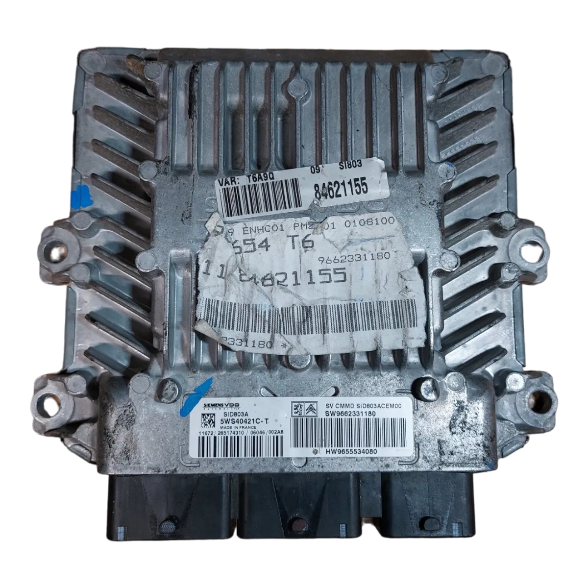 Peugeot 307  03-09  računalo-centrala motora   5WS40421C-T  96621331180  9655534080