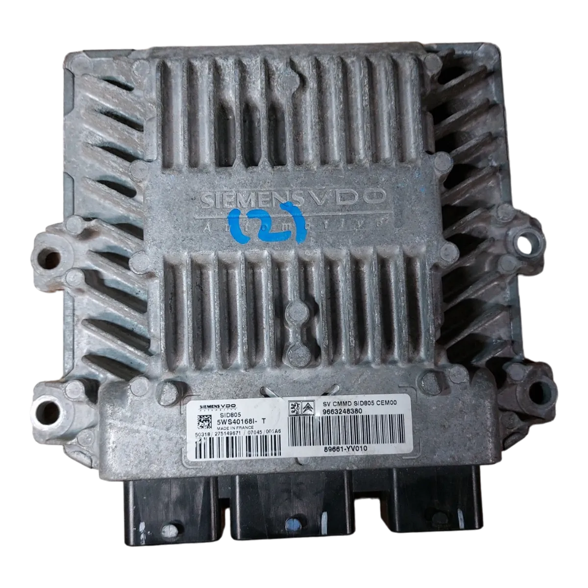 Toyota Aygo 1.4 HDI 05-14 računalo-centrala motora   5WS40168I-T  9663248380