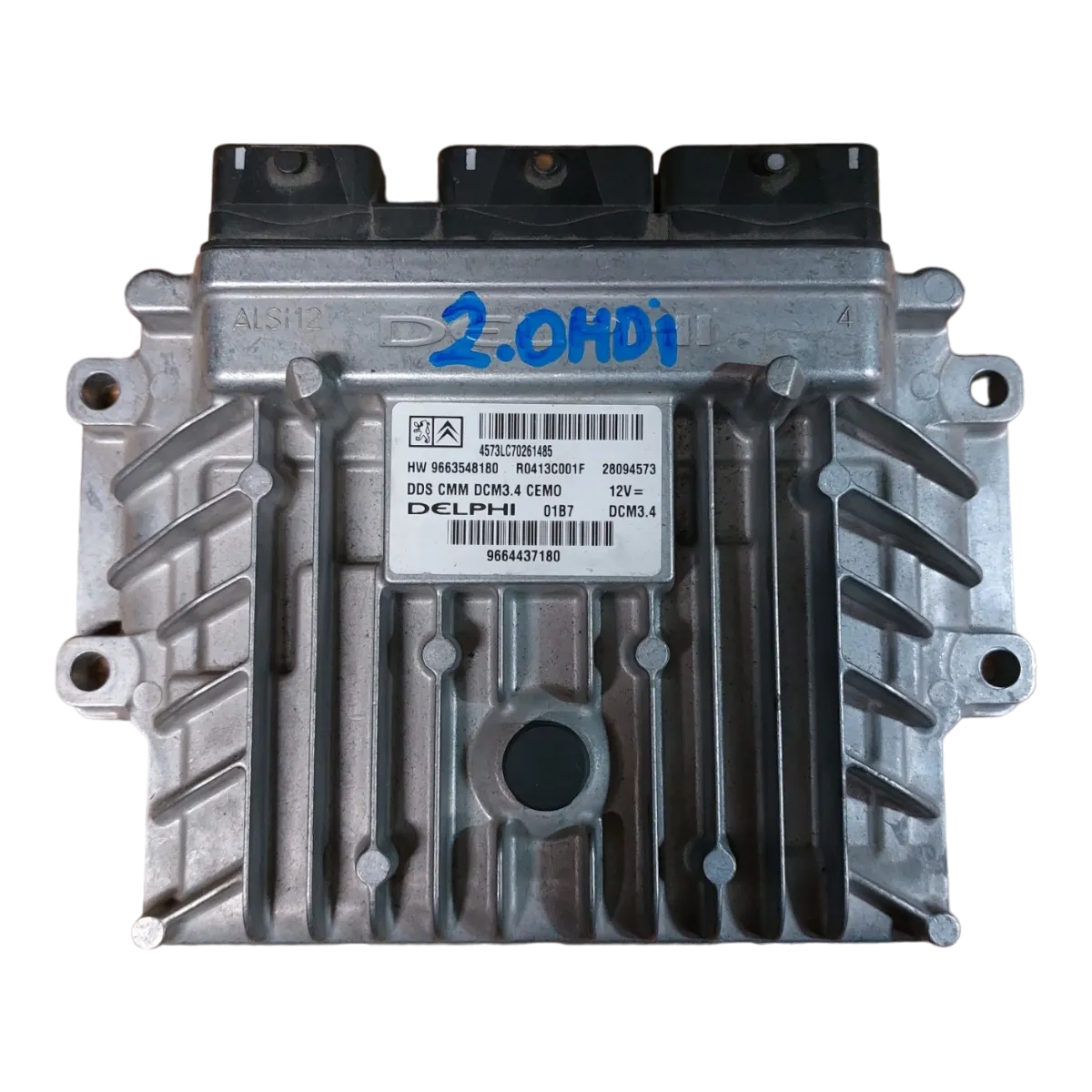 Peugeot 407 2.0 HDI 06-10 računalo-centrala motora  9663548180  9664437180