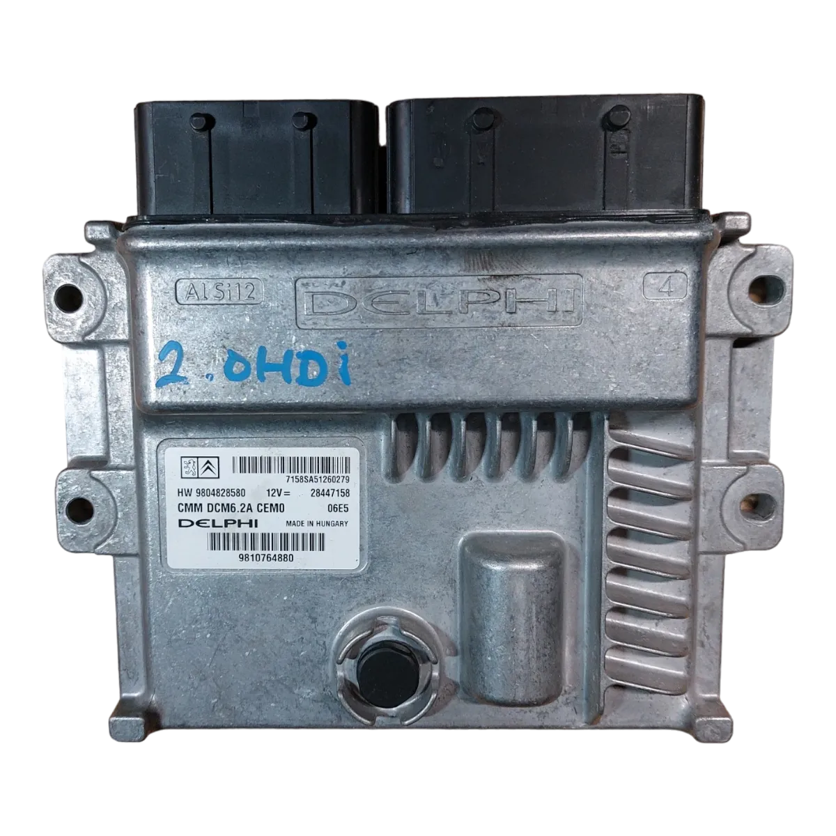 Peugeot 508  2.0 HDI  10-18    računalo-centrala motora  9804828580  9810764880