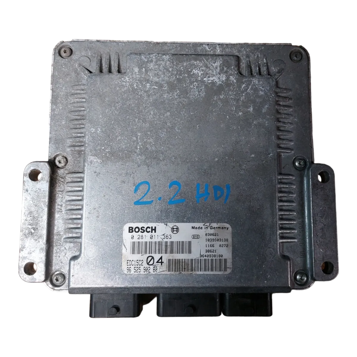 Peugeot 807 2.2 HDI 06-      računalo-centrala motora   0281011363  9652590280  9640938180