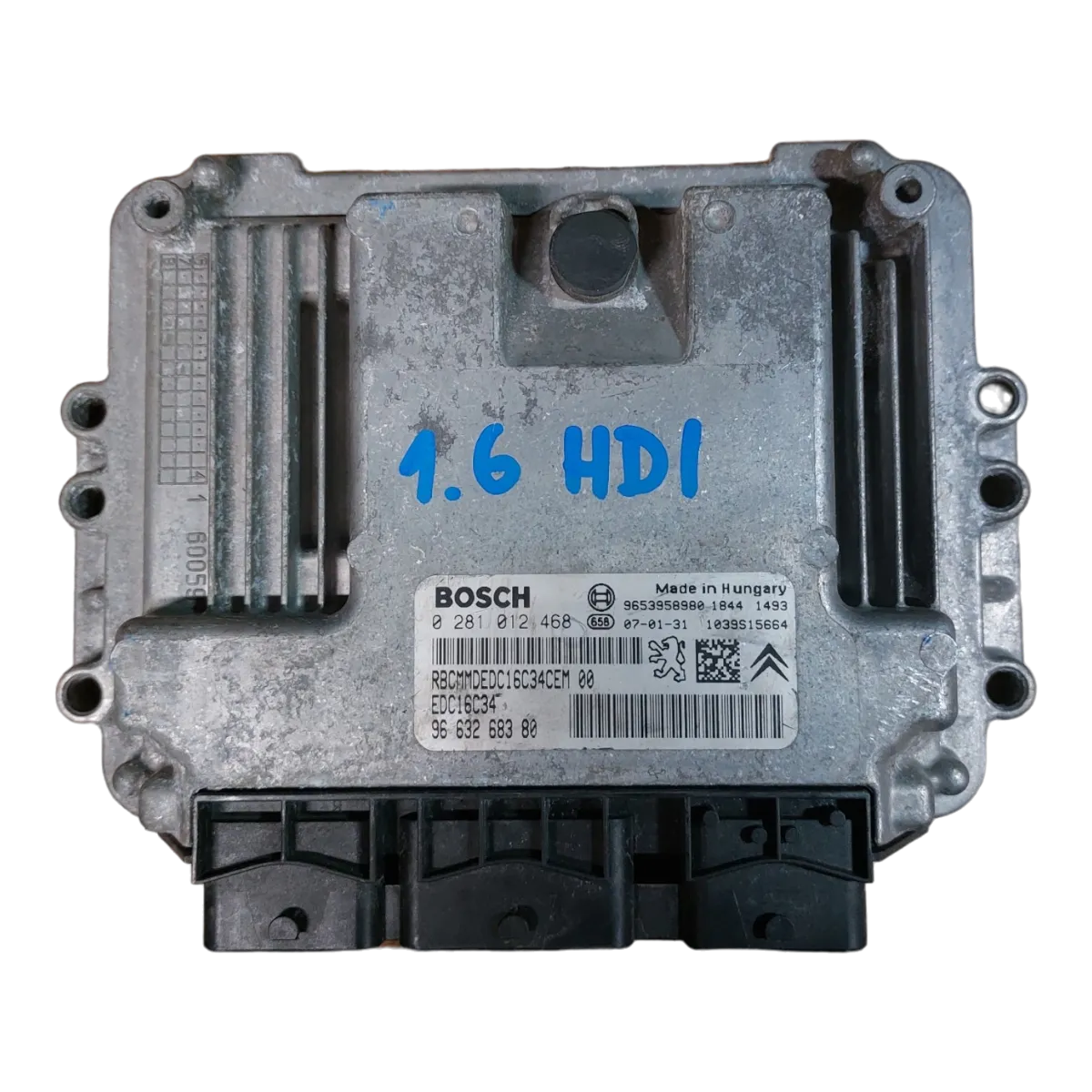 Citroen Xsara Picasso 1.6 HDI 99-11  računalo-centrala motora   0281012468  9663268380  9653958980