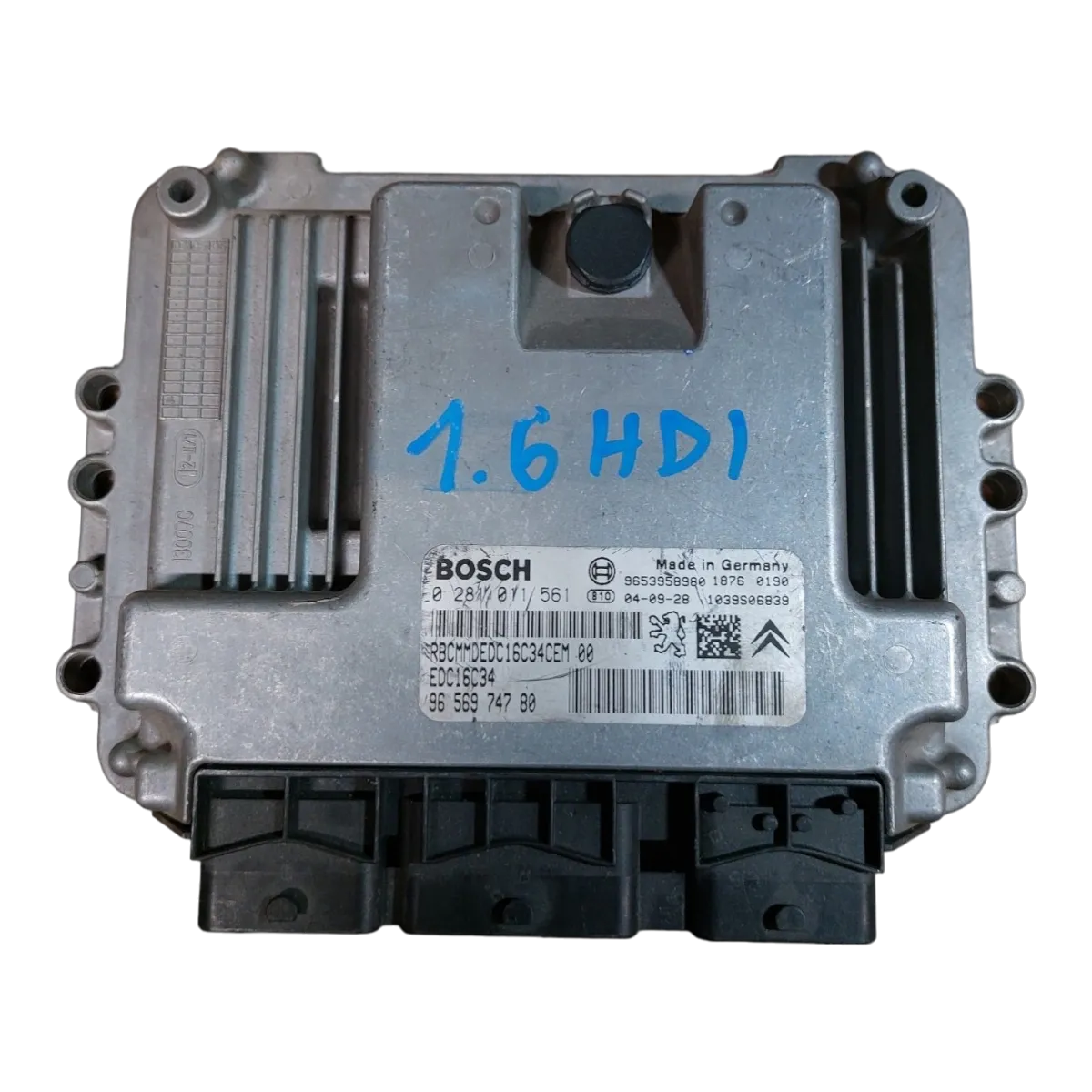 Citroen  C5 II  1.6 HDI  04-08  računalo-centrala motora  0281011561  9656974780  9653958980