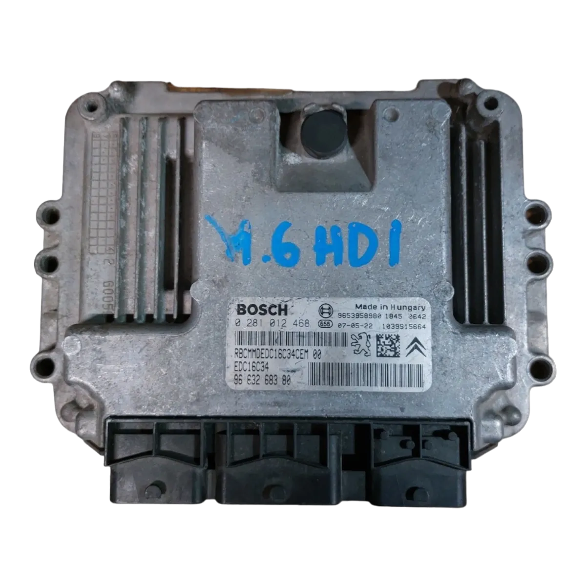 Citroen Xsara Picasso 1.6 HDI 99-11  računalo-centrala motora   0281012468  9663268380  9653958980