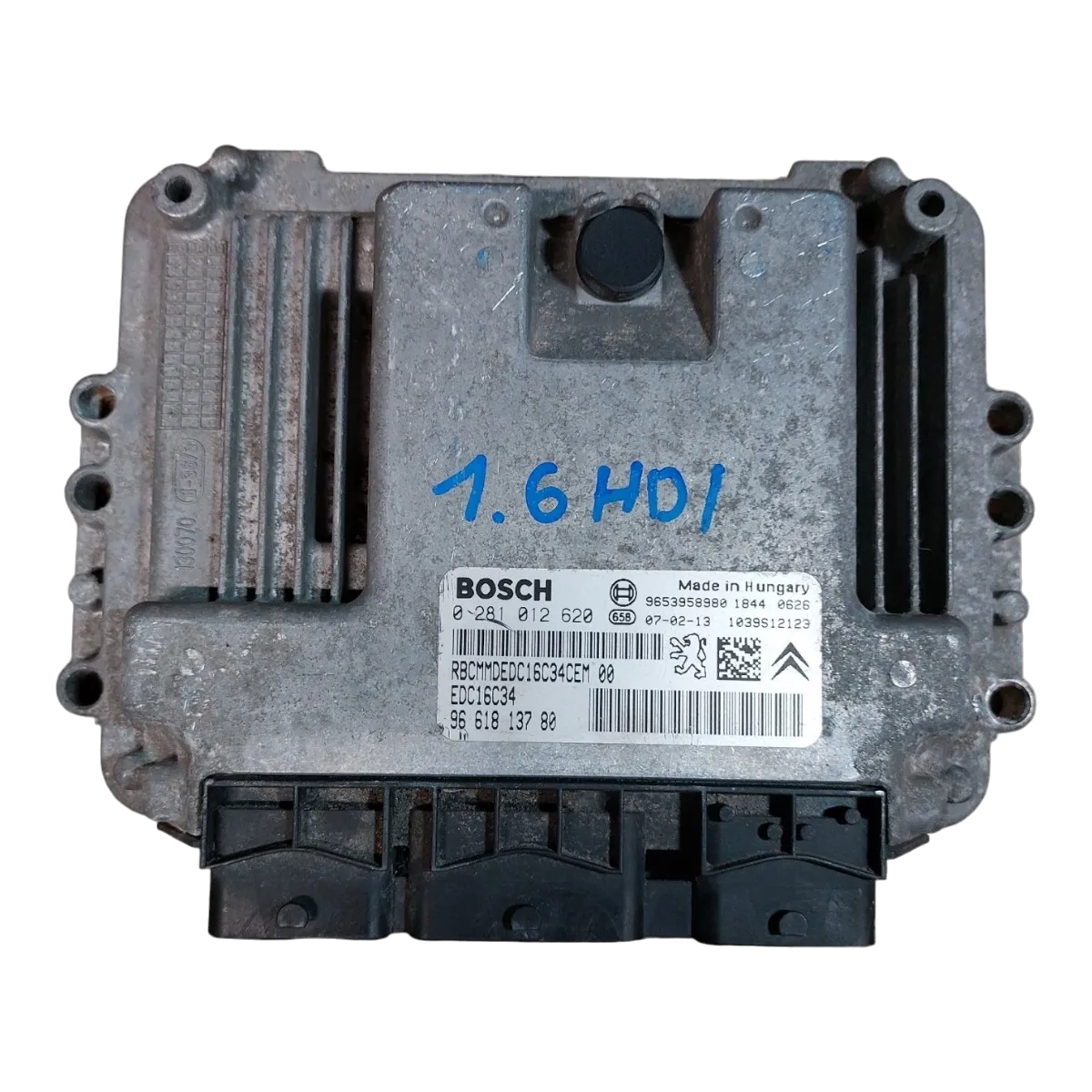 Citroen  Berlingo II 1.6 HDI   05-11  računalo-centrala motora   0281012620  9661813780  9653958980