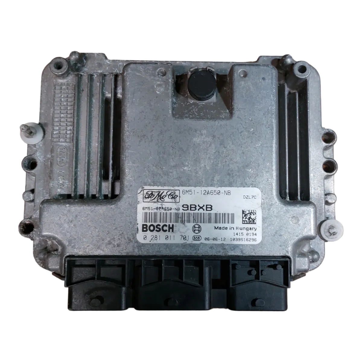 Ford Focus 1.6 TDCI  04-13   računalo-centrala motora   0281011701   6M5112A650NB   9BXB