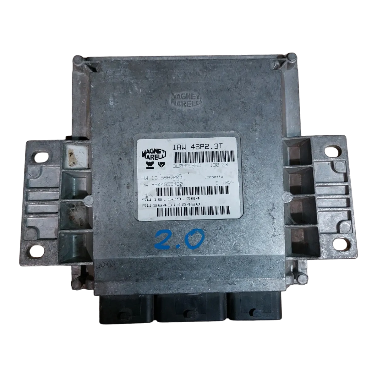 Peugeot 206 CC  2.0 16V 00-08   računalo-centrala motora   9644955480  9649140480  IAW48P2.3T