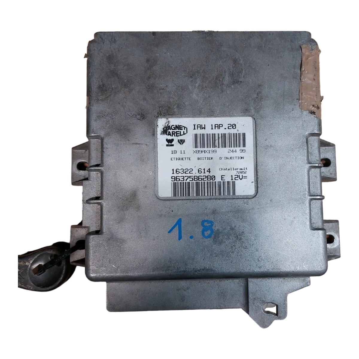 Citroen Berlingo  96-11  1.8i   računalo-centrala motora   9637586280   IAW1AP20