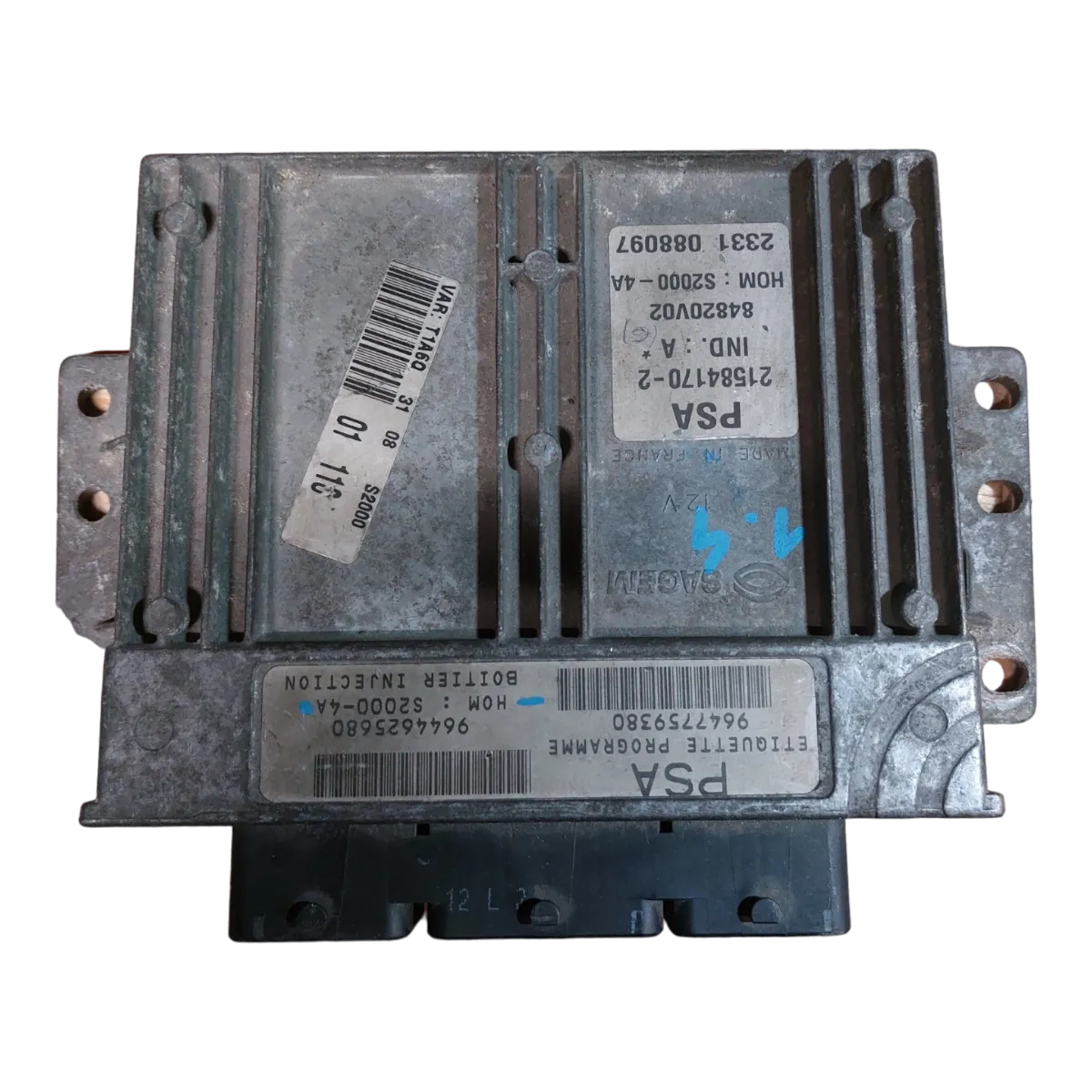 Peugeot  206   1.4i  98-09   računalo-centrala motora  9647759380   9644625680