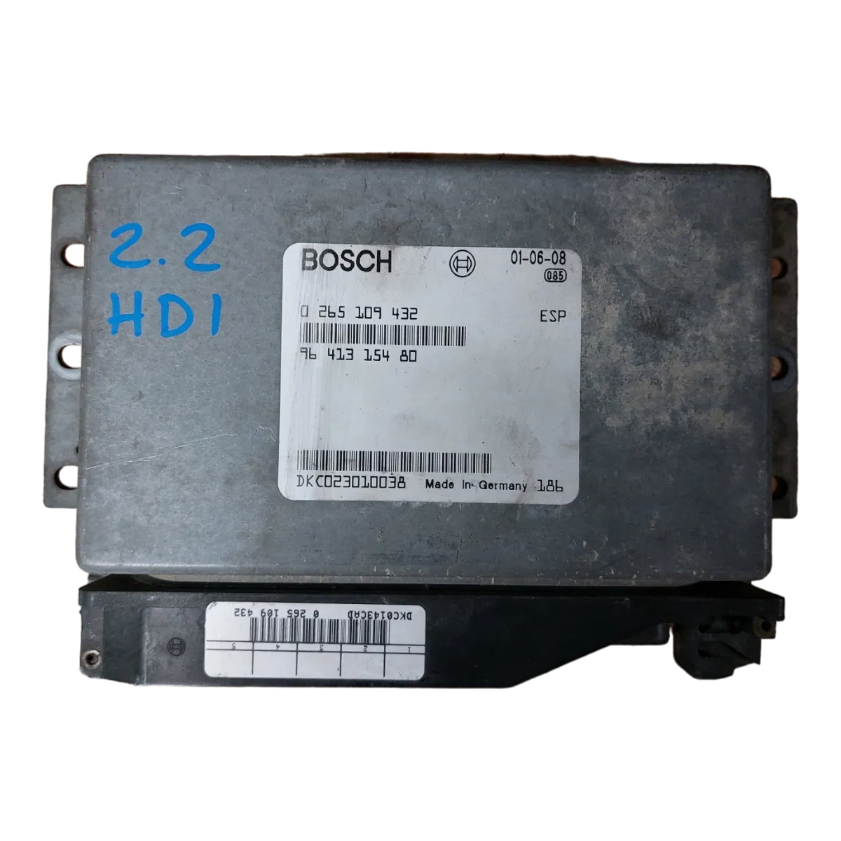 Peugeot 607 2.2 HDI  99-10   računalo-centrala motora   0265109432   9641315480
